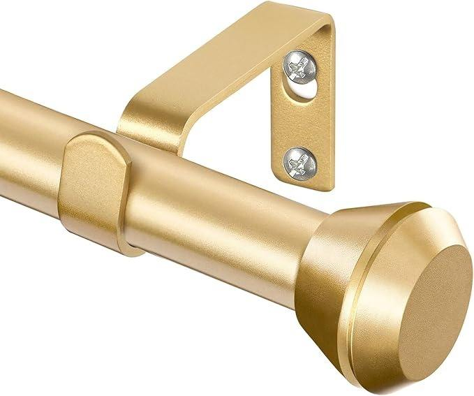 Factory Wholesale Modern Farmhouse Pole Set Curtain Rod Sets for Home Decor Crystal