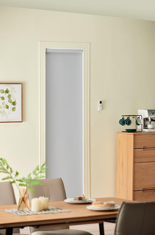 Window Coverings Blackout Smart Roller Shade Electric with Remote Indoor Motorized