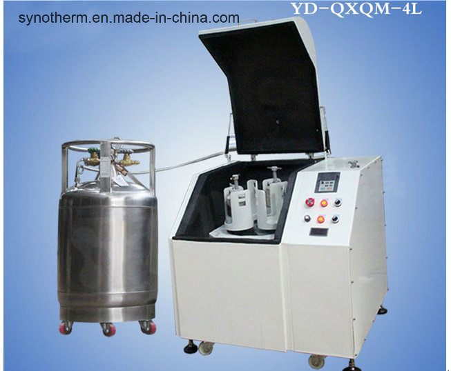 Планетарная шаровая мельница с жидким азотом 4л