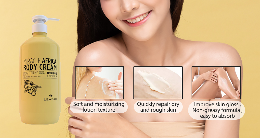 1L Moisture Body and Skin Brightening Body Cream