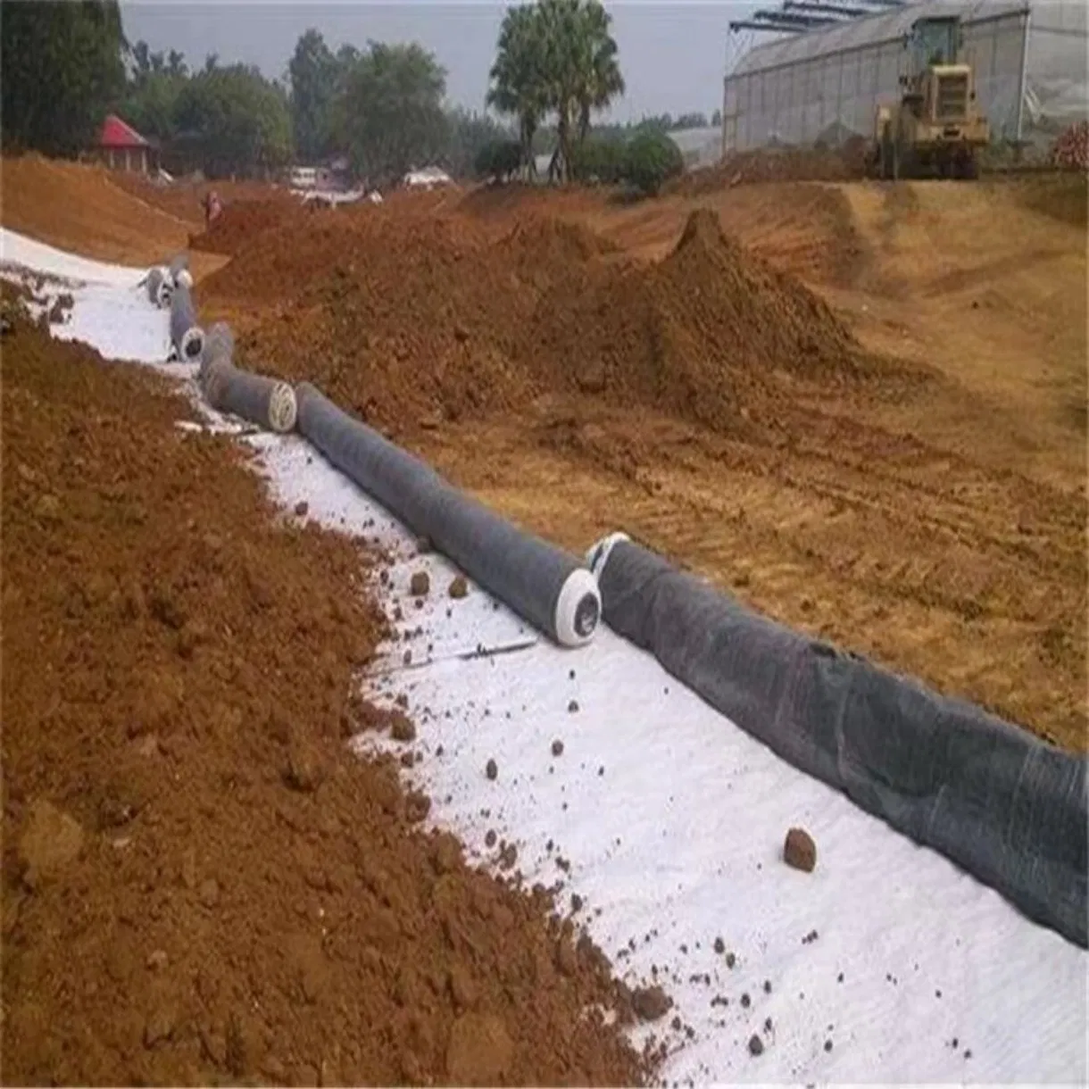 Underground Infrastructure 3D Drainage Mesh - High Durability & Solid Filtration