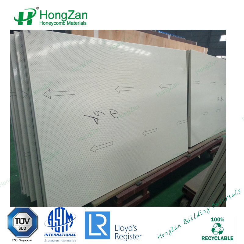 Sound Insulation Materials Aluminum Ceiling Honeycomb Panel