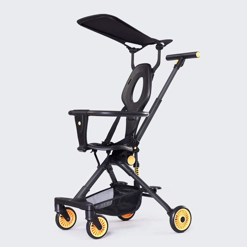 Lightweight and Compact Coast Rider Stroller with One Hand Easy Fold