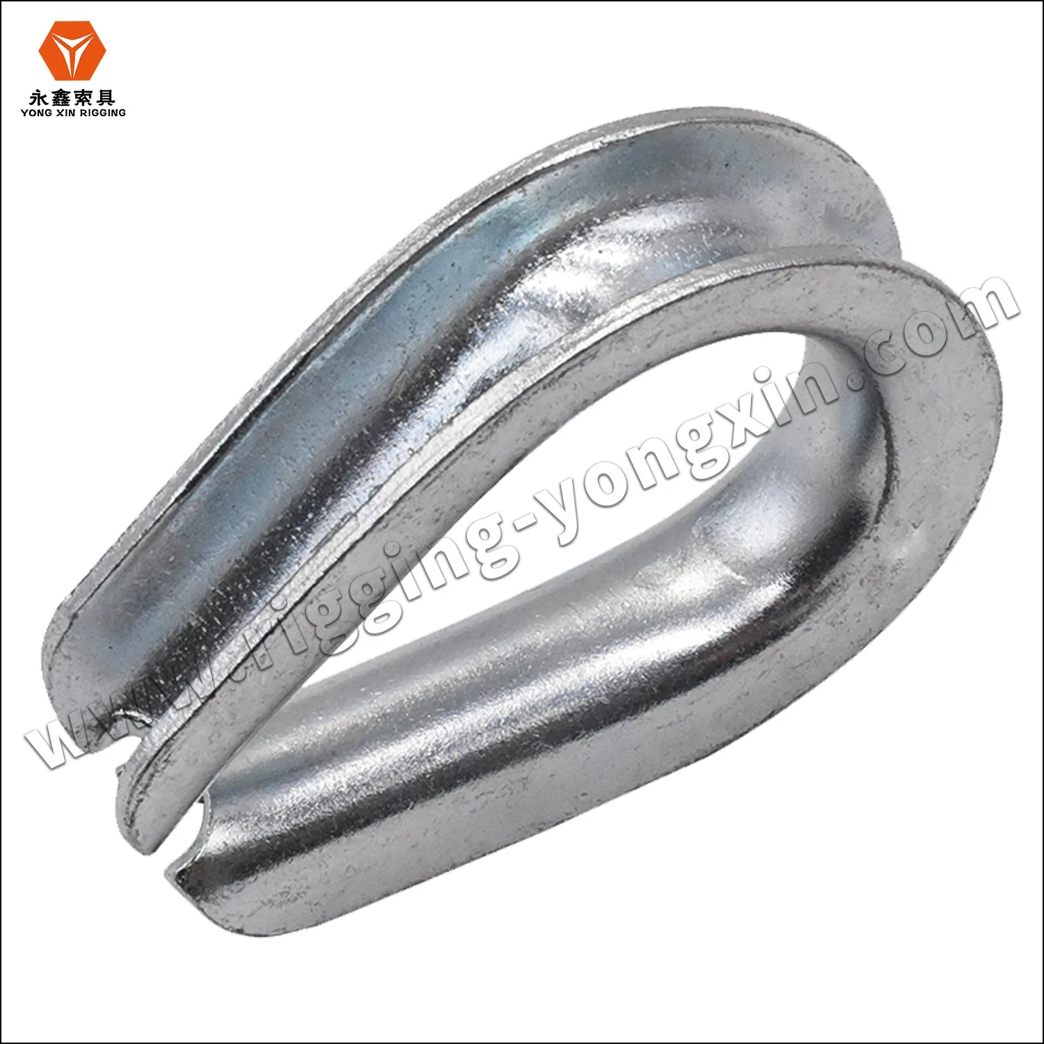 AISI304/316 Stainless Steel Cable Thimble European Standard High Polished Wire Rope Thimble