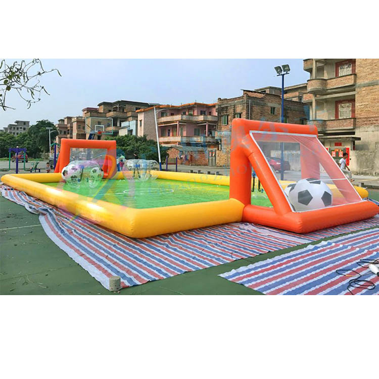 Guangzhou China Inflatable Products Large Inflatable Sports Arena Inflatable Football Soccer Filed Inflatable Soccer Field for out Door Games
