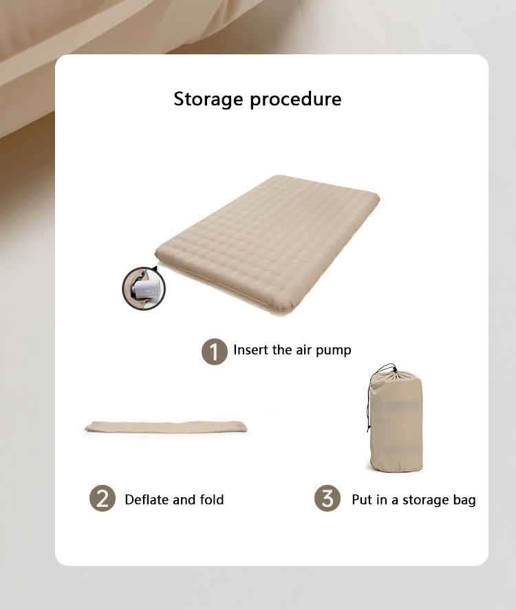 Waterproof Lightweight Single Double Foam Camping Mat Sleeping Mattress Foldable Portable