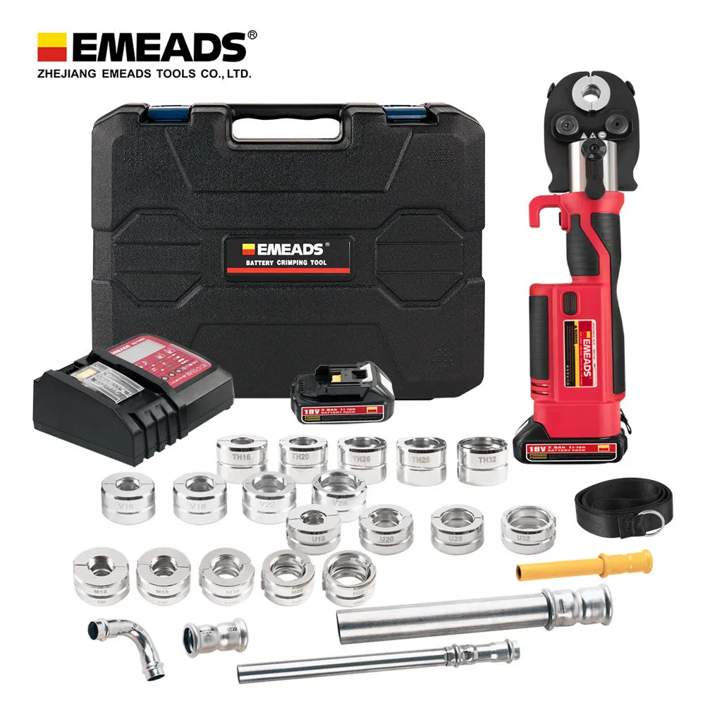 Portable V Type Crimping Tool for Hydraulic Plumbing Needs