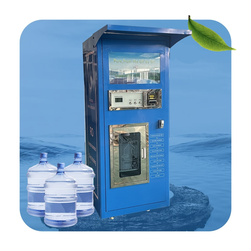 Self-Service IC Card Swiping Coin Operated Barrel Bucket 5 Gallon Community Drinking Water Vending Machine