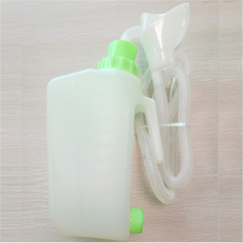 Plastic Urine Bottle, 1L Wholesale Big Capacity Hospital Portable Urine Bottle for Male