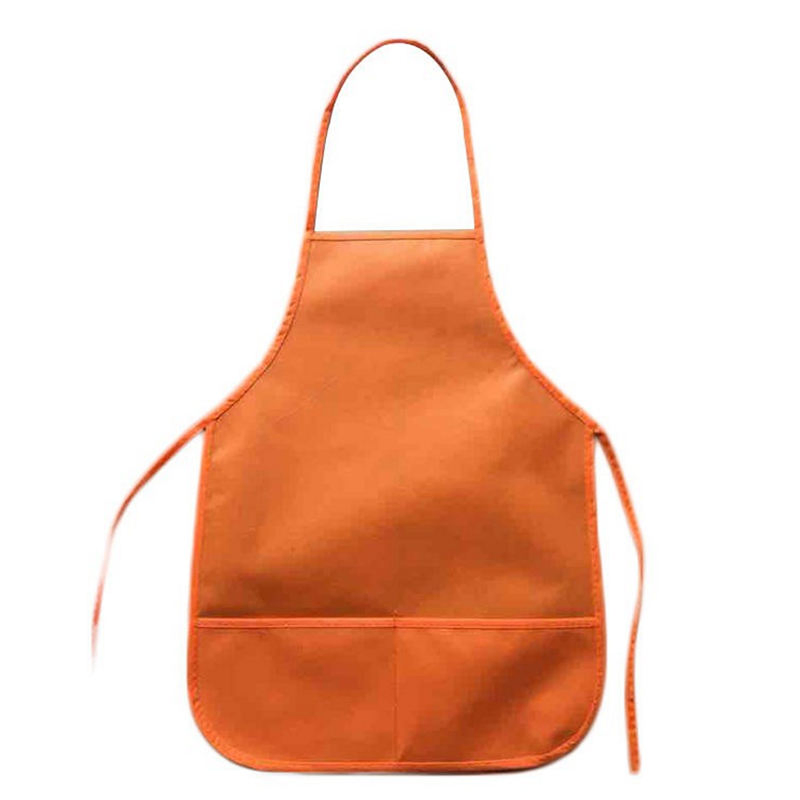 Color Kids Aprons Children Painting Aprons Kids Art Smocks with 2 Roomy Pockets for Kitchen and Classroom