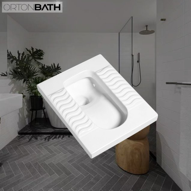 Promotion Huge Discount Cheap Ceramic Wc Squatting Pan with Stock Quick Delivery