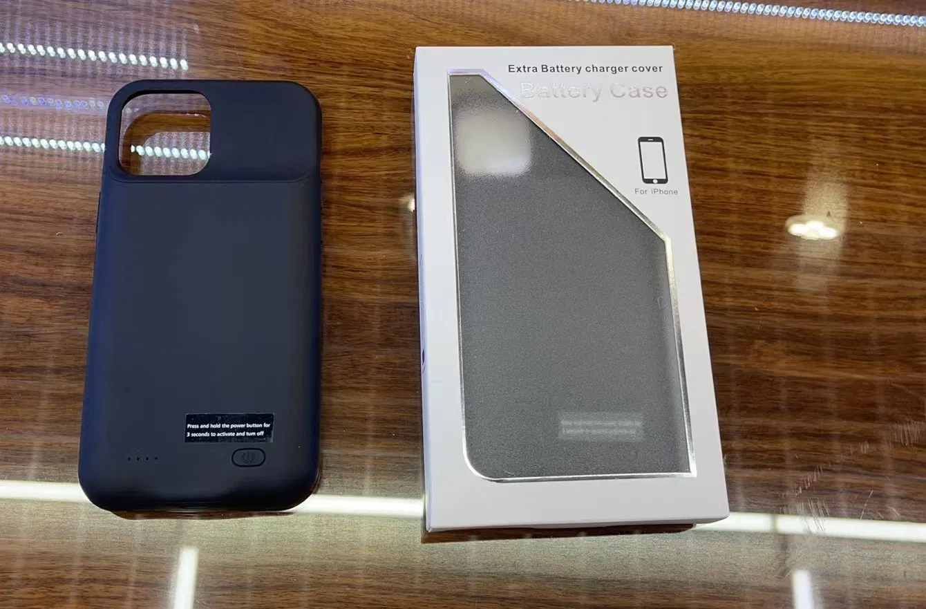 Colorful 5000mAh for Apple iPhone 14, 13, 12, 11 Smart Battery Case with Wireless Charging