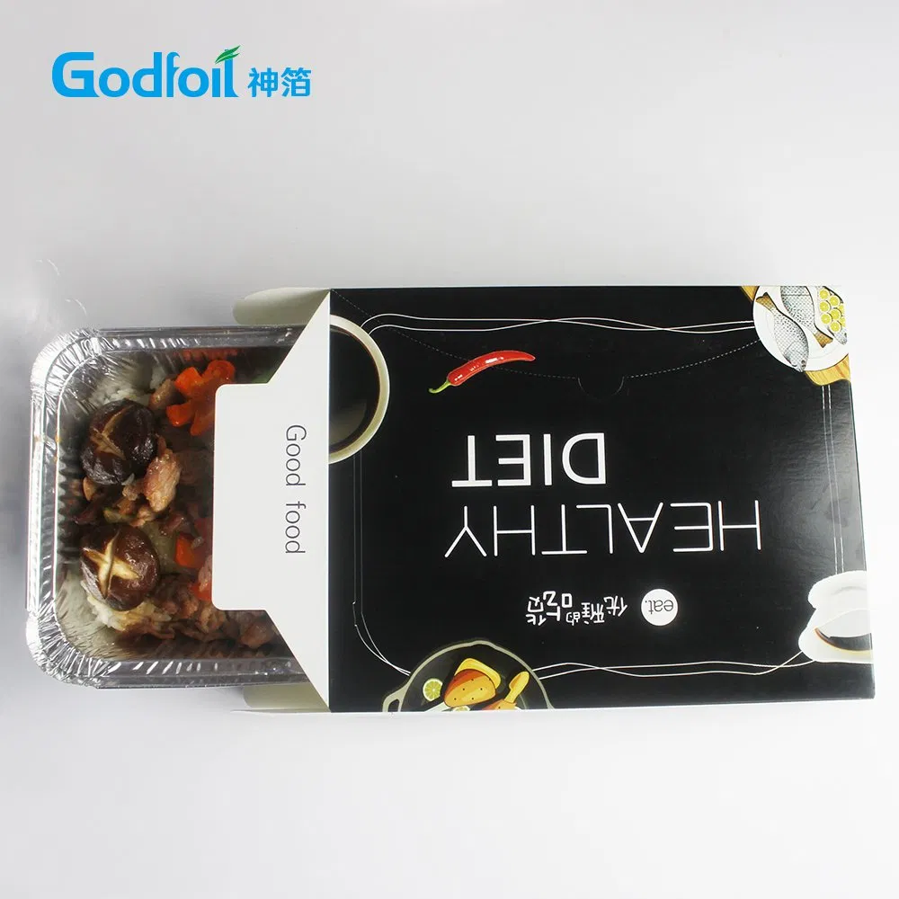 Take Away Food Container Disposable Aluminum Foil Grilling Baking Food Container