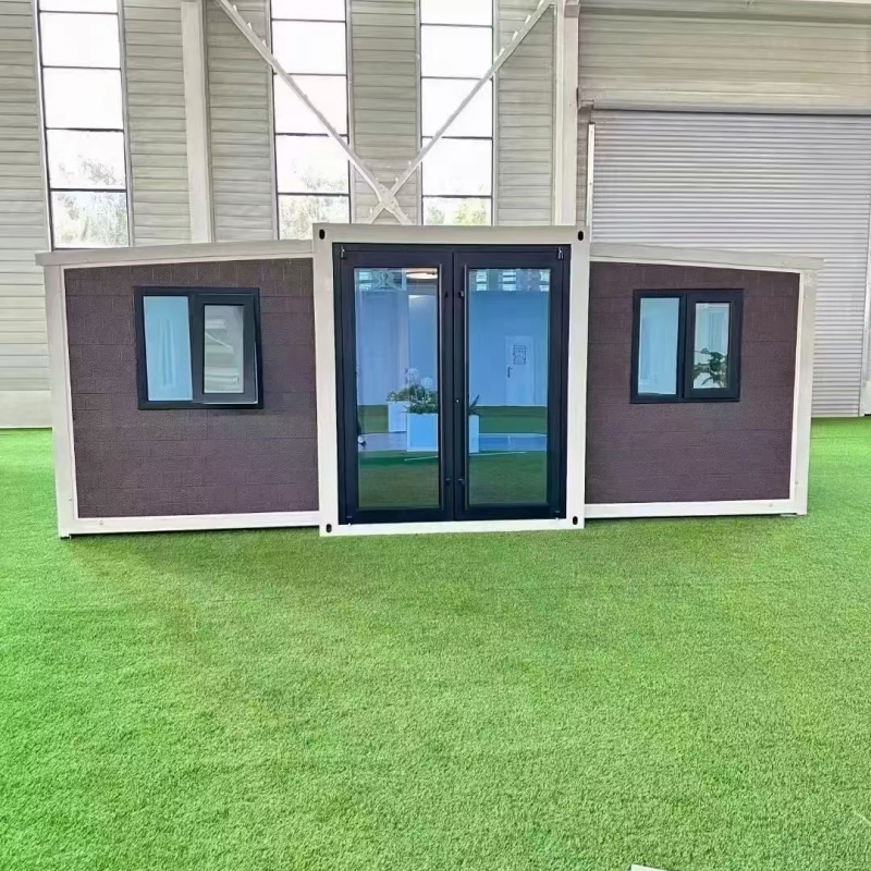 Top Quality House Expandable Container House 40FT Foldable Expandable Container House with Full Bathroom