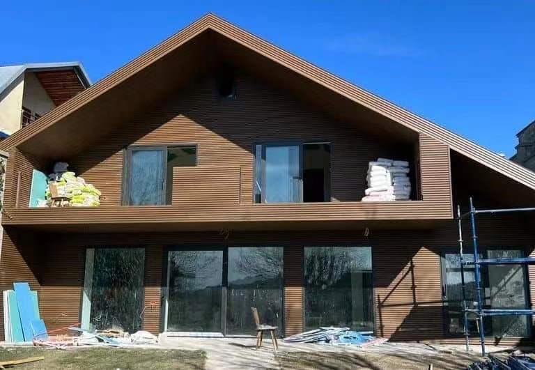 Ocox Wholesale Building Material Interior Home Decor Wood Plastic Composite PVC Cladding WPC Wall Panel