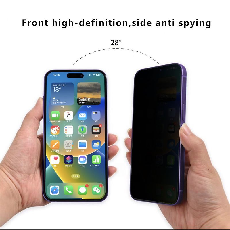 Защитная пленка для iPhone 16, противоударная и олеофобная