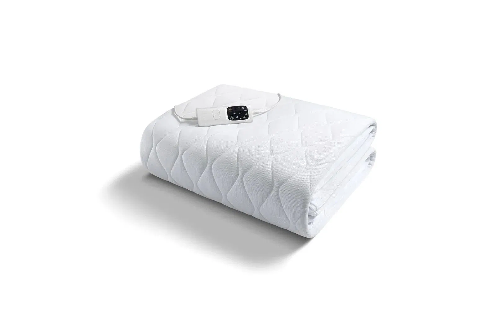 Wholesale Heating Fitted Sheet Full Warm Electric Mattress Pad with 6 Heated Settings