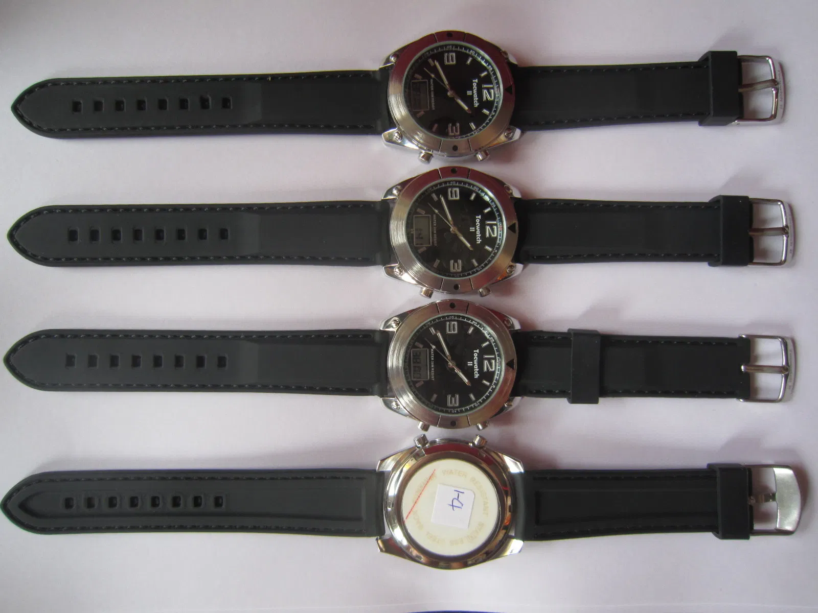 Customized Radio Controlled Mens Wrist Watches Japan Movement