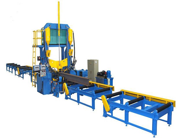 Heavy-Duty Steel Beam Welding and Assembly Machine System