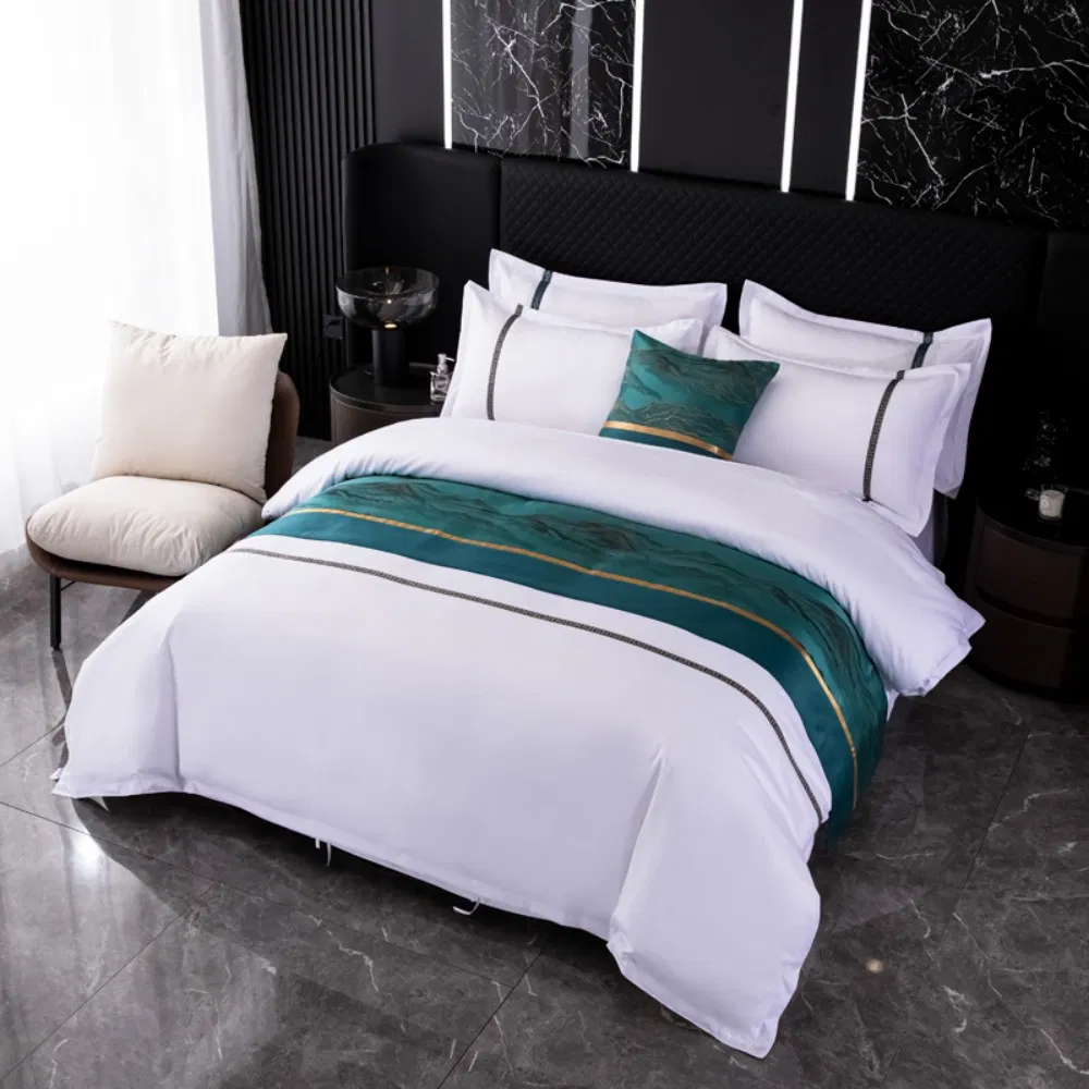 Luxury Sabanas Hotel-Bedding Linen Pillowcase Cotton Winter Bedding Duvet Comforter Set