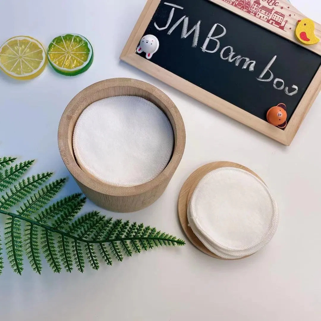 Бамбуковая коробка для ватных дисков