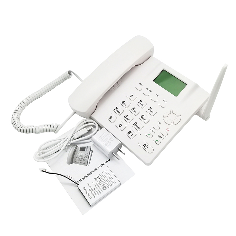 GSM SIM Telephone with Dual SIM Slots 2g Ets-6188vk Cordless Phone