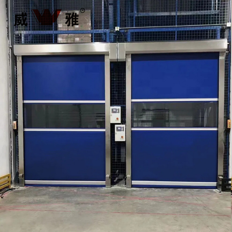 Durable High Speed Rolling Custom Color Plant Door with Special Explosion Proof Option
