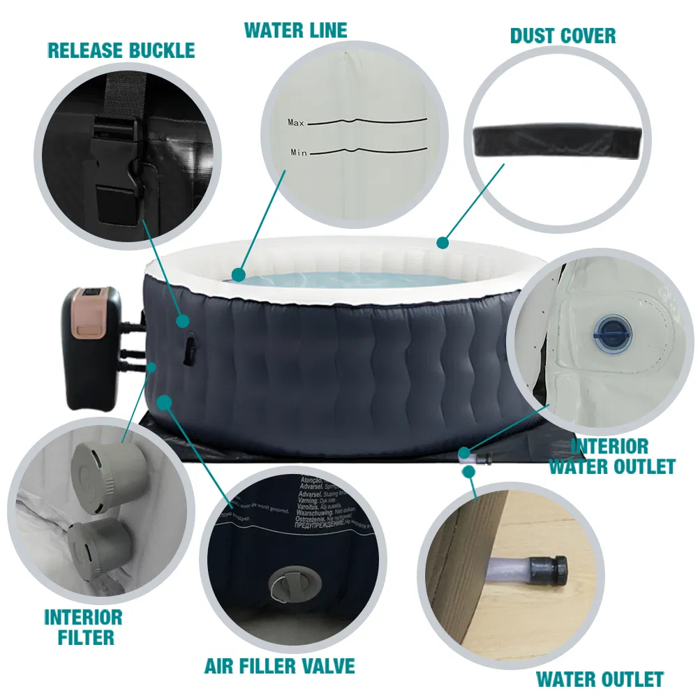 Надувной СПА-бассейн с гидромассажем