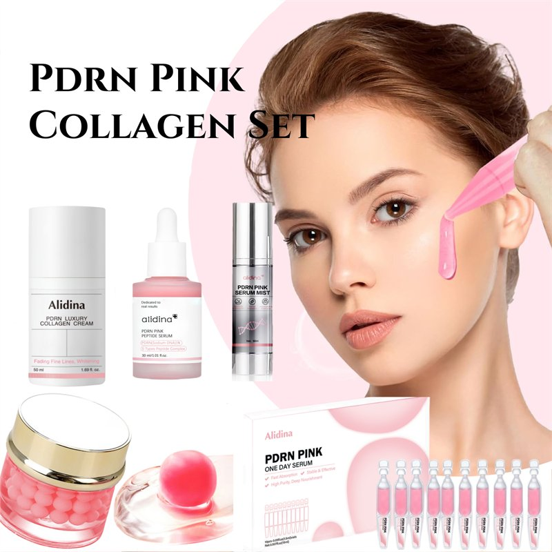 G Custom Label Salmon DNA Pdrn Pink Collagen Jelly Gel Facial Mask Pdrn Salmon Polynucleotides Skin Care Serum Korean Skincare