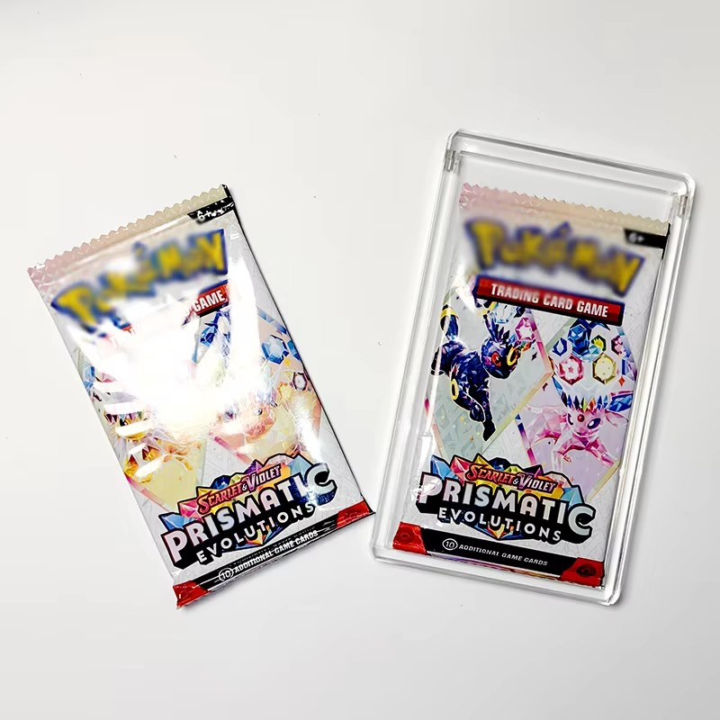 UV Resistant Acrylic Display Box for Pokemon Card Collectors
