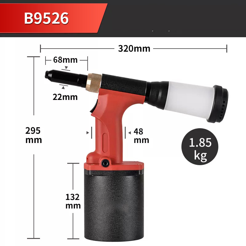 Professional Pneumatic Tools Seahorse Nail Steel Nail B9526 Pneumatic Riveting Gun