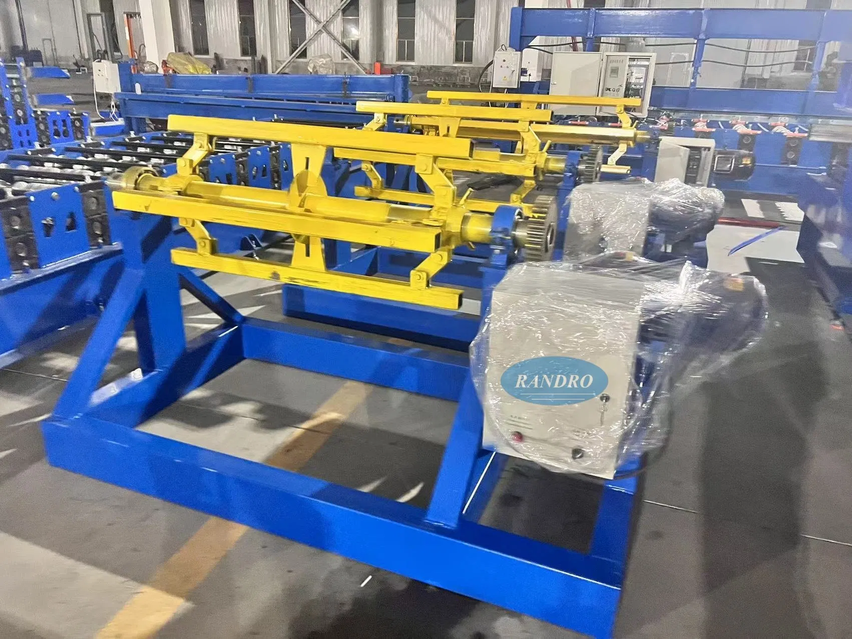 Cheap Cold Roll Forming Machine Steel Used Coil Electric Decoiler 5 Tons 6 Tons Roof Metal Coil Uncoiler