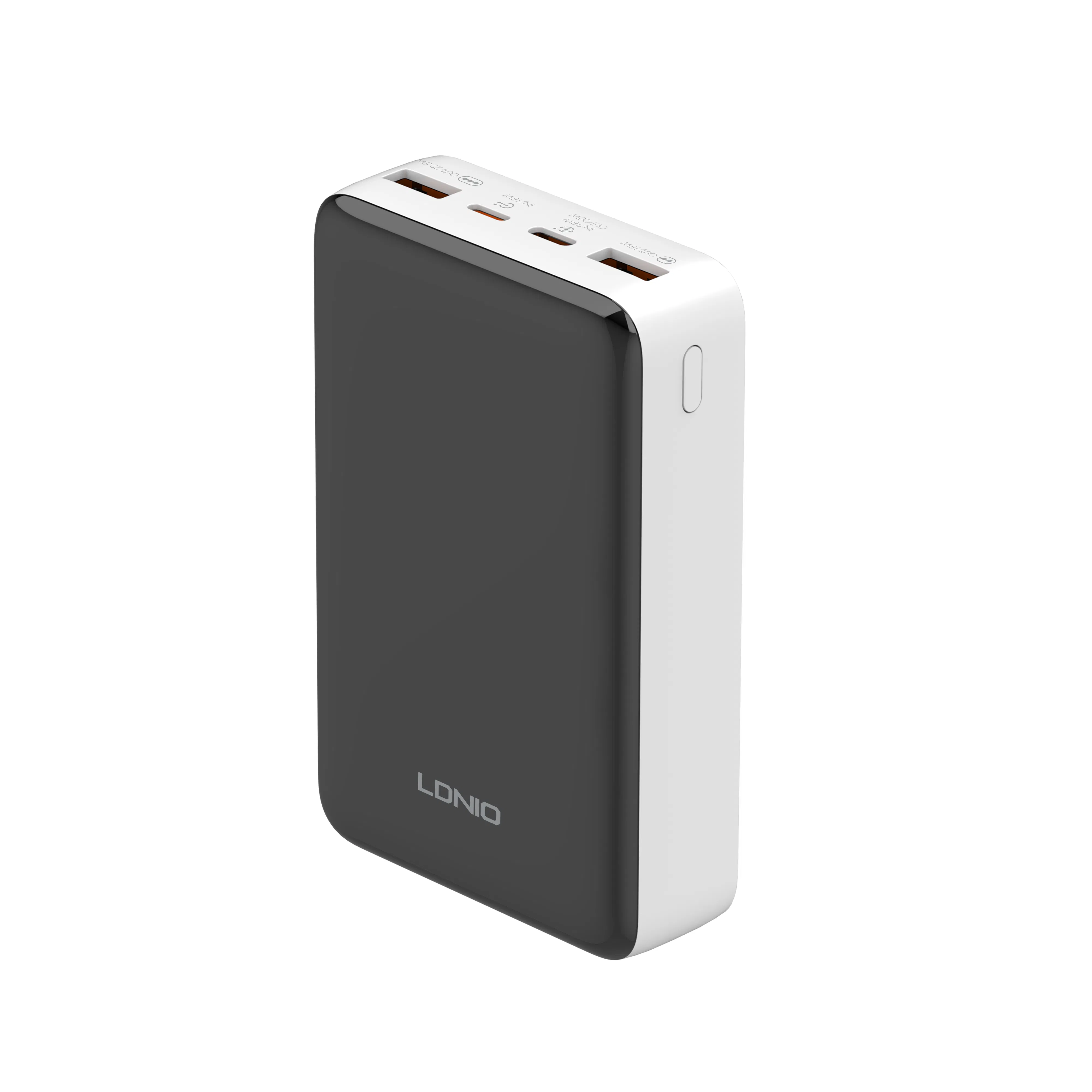 High-Capacity 20000mAh Power Bank with Quick Charge Technology