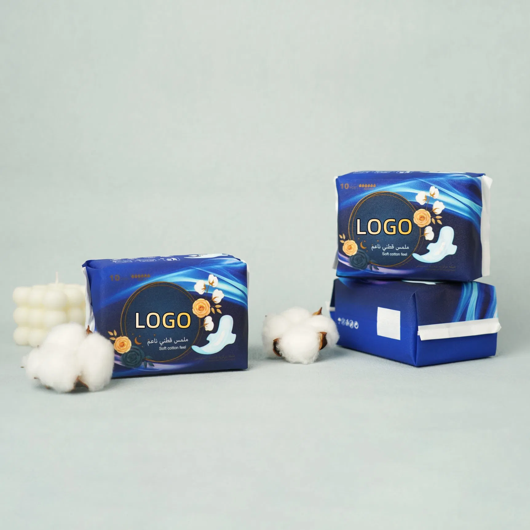 Manufacturers Customized Cotton Disposable Sanitary Napkin for Women