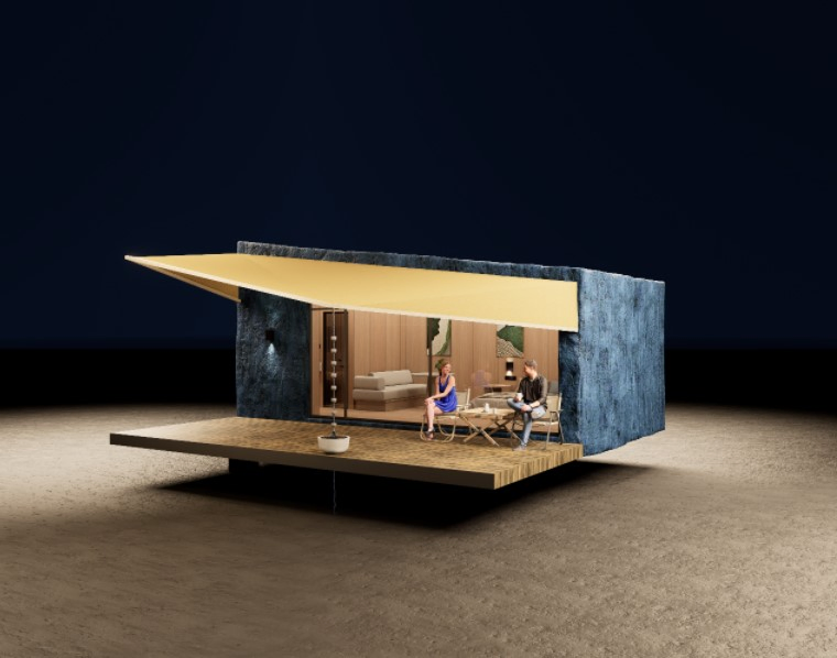 New Design Premium Family Style Fire Resistant Miniature Container House Prefabricated Housel