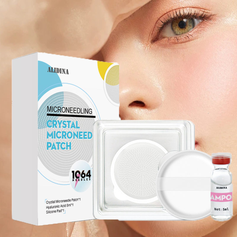 Microneedle Crystal Microneed Patch Microneedling Infuse Serum Ha Ampoule Non-Invasive Minimally Painful Microcrystalline Patch