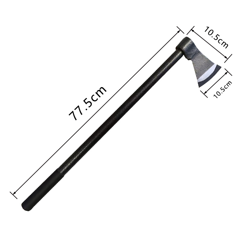 Outdoor Tree Chopping Axe with Long Iron Handle Household Wood Chopping Axe