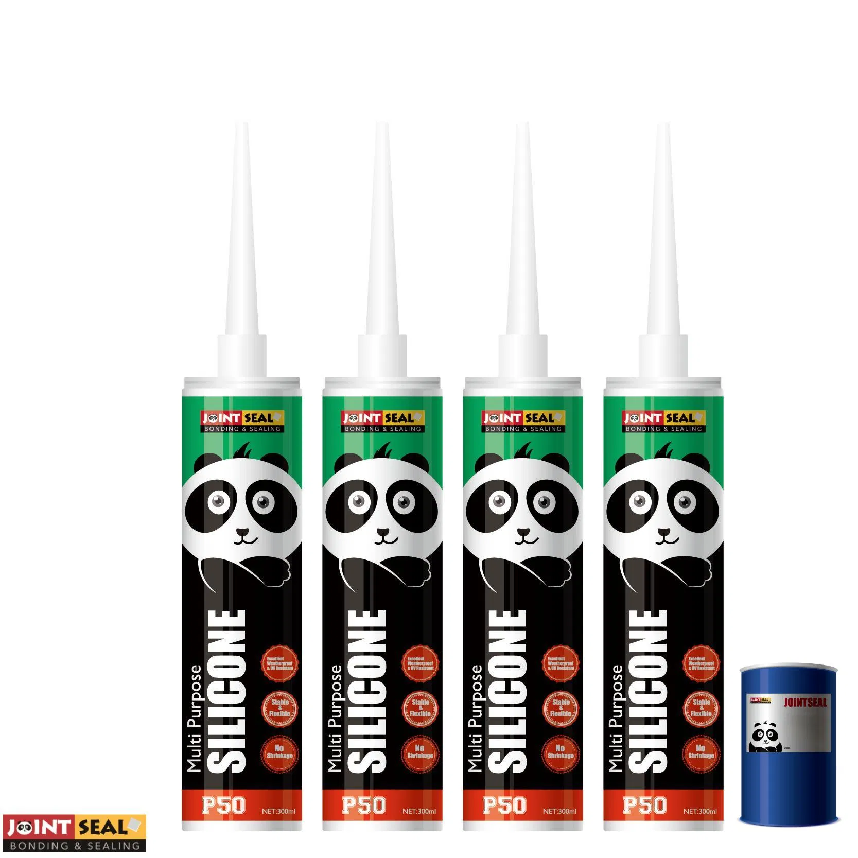 Anti-Mold Waterproof Glass Silicone Glue Acid Odorless Silicone Sealant Transparent