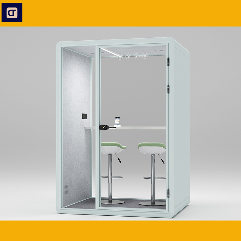 Steel Acoustic Panel M Pod for Private Space Phone Booth in Airport and Public Area