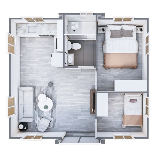 Haorong 2024 Portable Living Container House Australia 20FT 40FT Expandable Container House