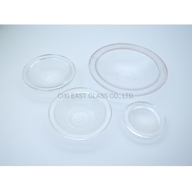Pressed Glass Lamp Shade for Outdoor Lighting