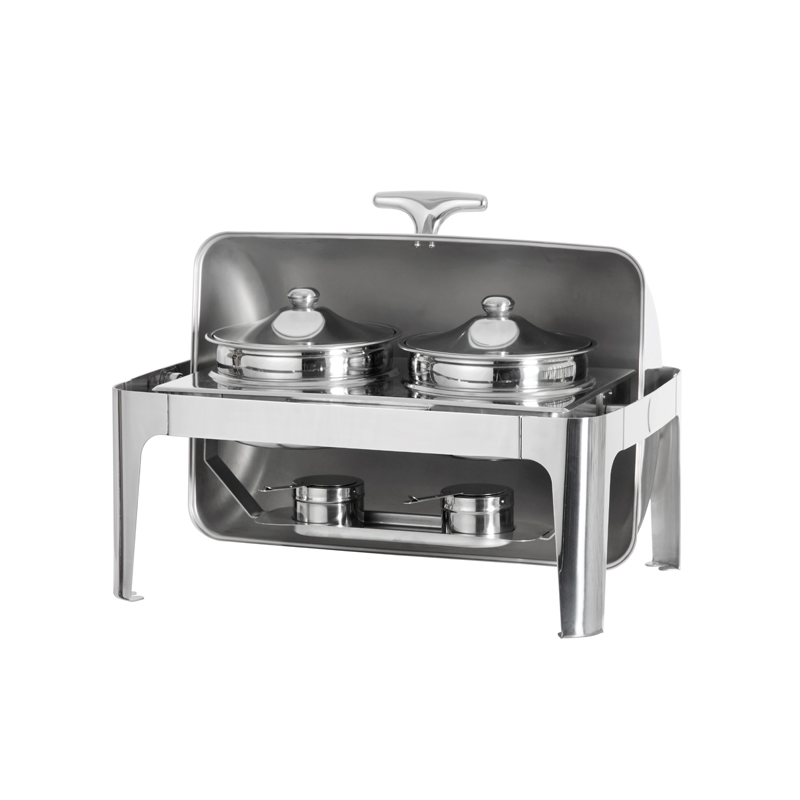 High Quality Buffet Food Warmer Luxury Buffet Equipment Hot Food Warmers Set Stainless Steel Chafing Dishes