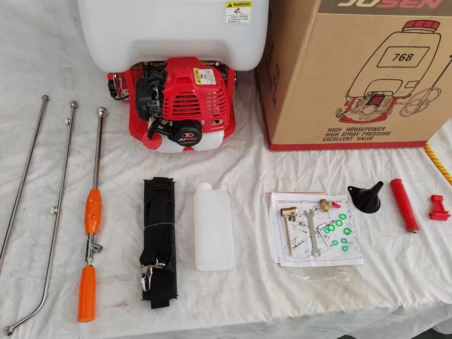 2025 Jusen Farm/Garden Agriculture Gasoline Knapsack Sprayer