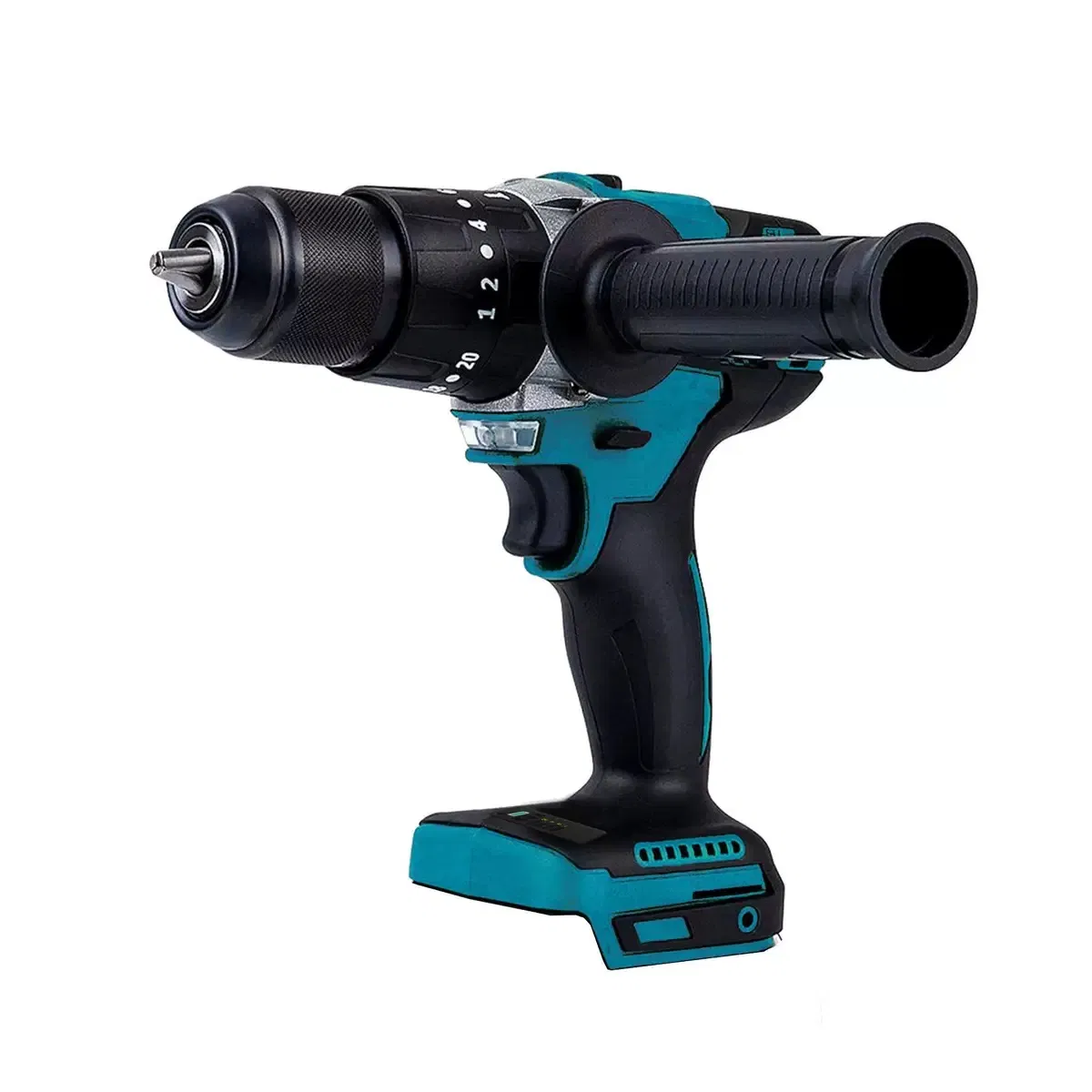 China Professional Industrial Compact Variable Speed Lithium Battery Brushless Impact Electric Drill with High Torque for Power Tools