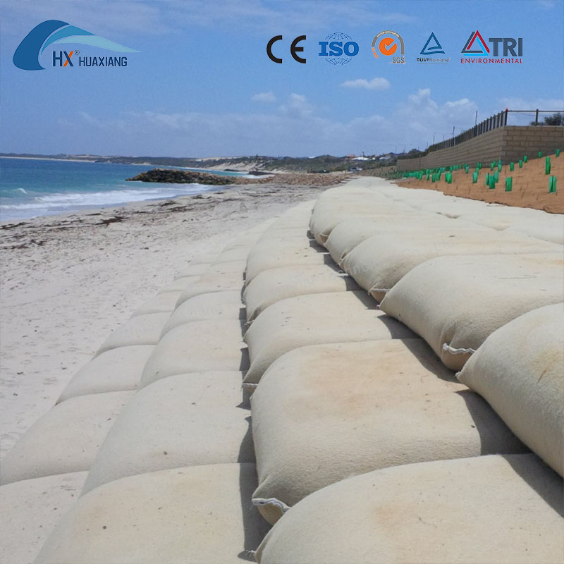 Factory Polyester Nonwoven Geotextile Geobag for Bank Protection Geobag