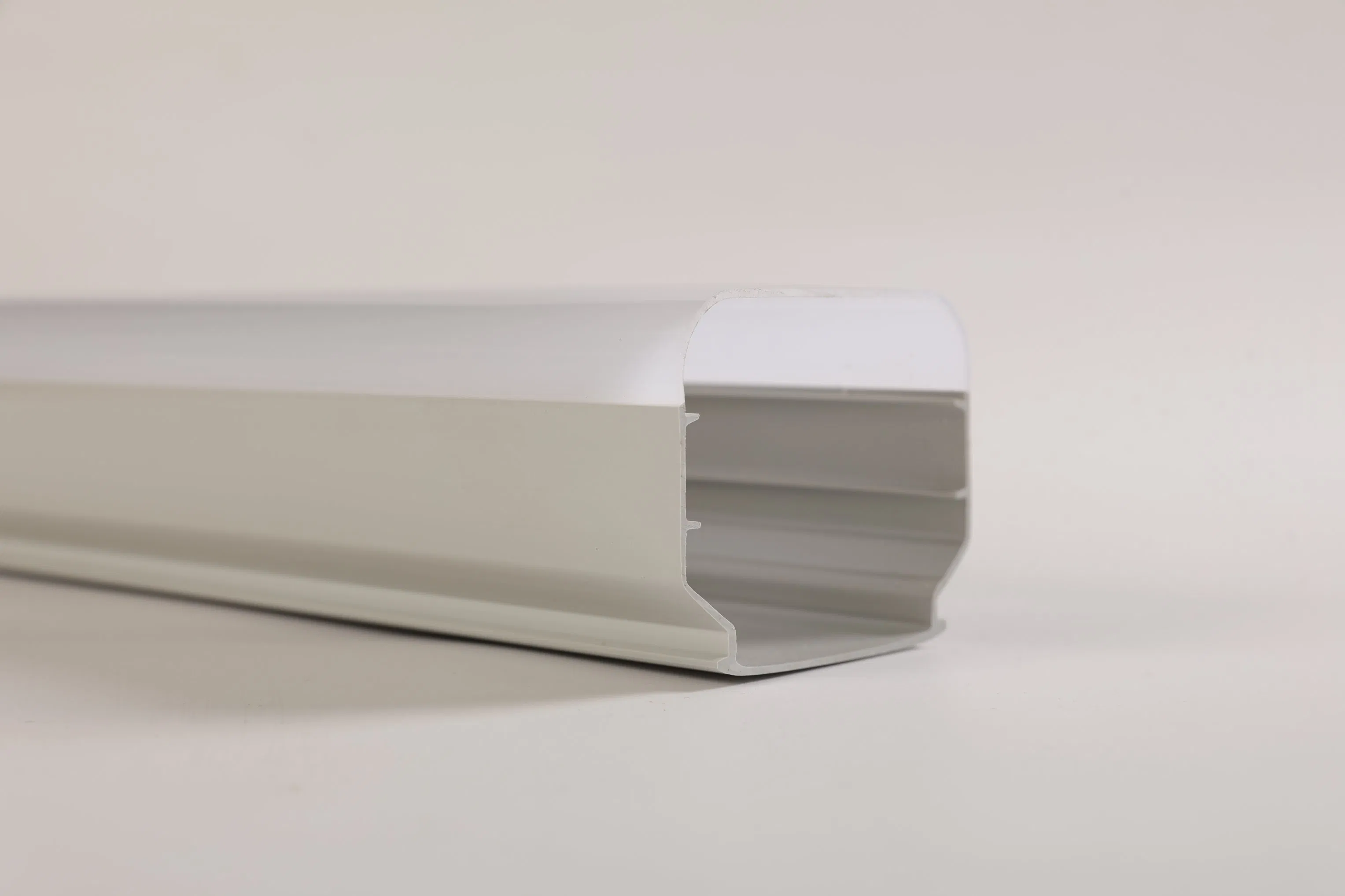 Customization LED Plastic PC Extrusion Diffuser Profile for LED Tube Light Guides