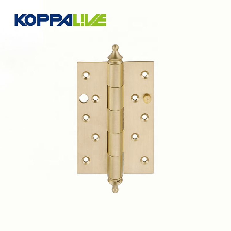 Koppalive Heavy Duty Industrial Sub Mother Iron Folding Ball Bearing Hinge Nordic Gold Bedroom Door Hardware Brass Butt Hinges