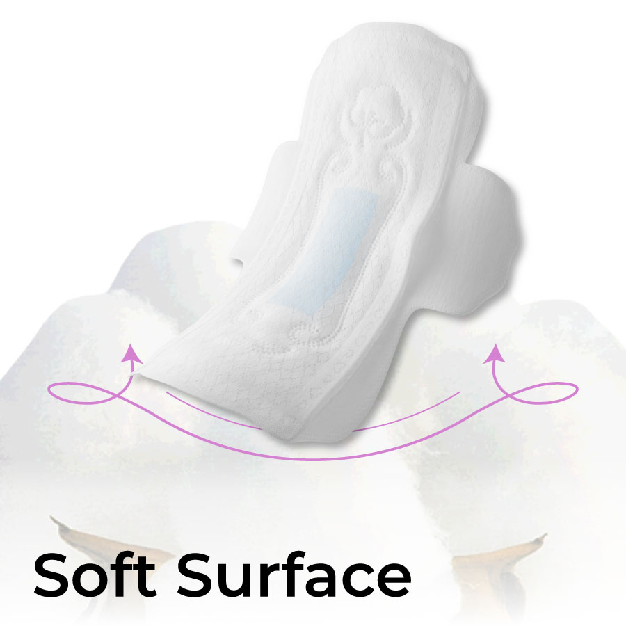 OEM/ODM Sanitary Napkins Wholesale High Quality Womman Pads