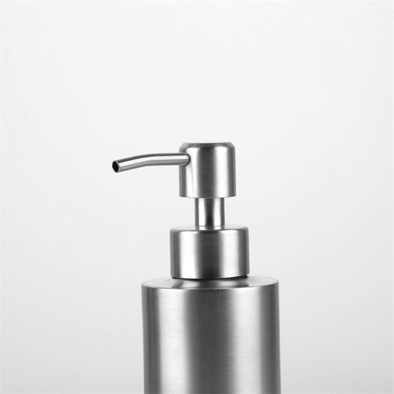 Modern Stainless Steel Liquid Soap Dispenser Lotion Bottle for Bathroom, Double Soap Dispenser, High-Quality SS304 Material