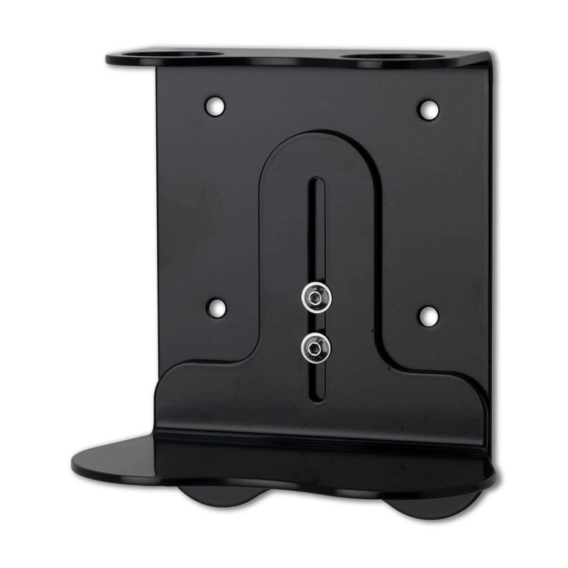 Двойные кронштейны для бутылок из нержавеющей стали, черные